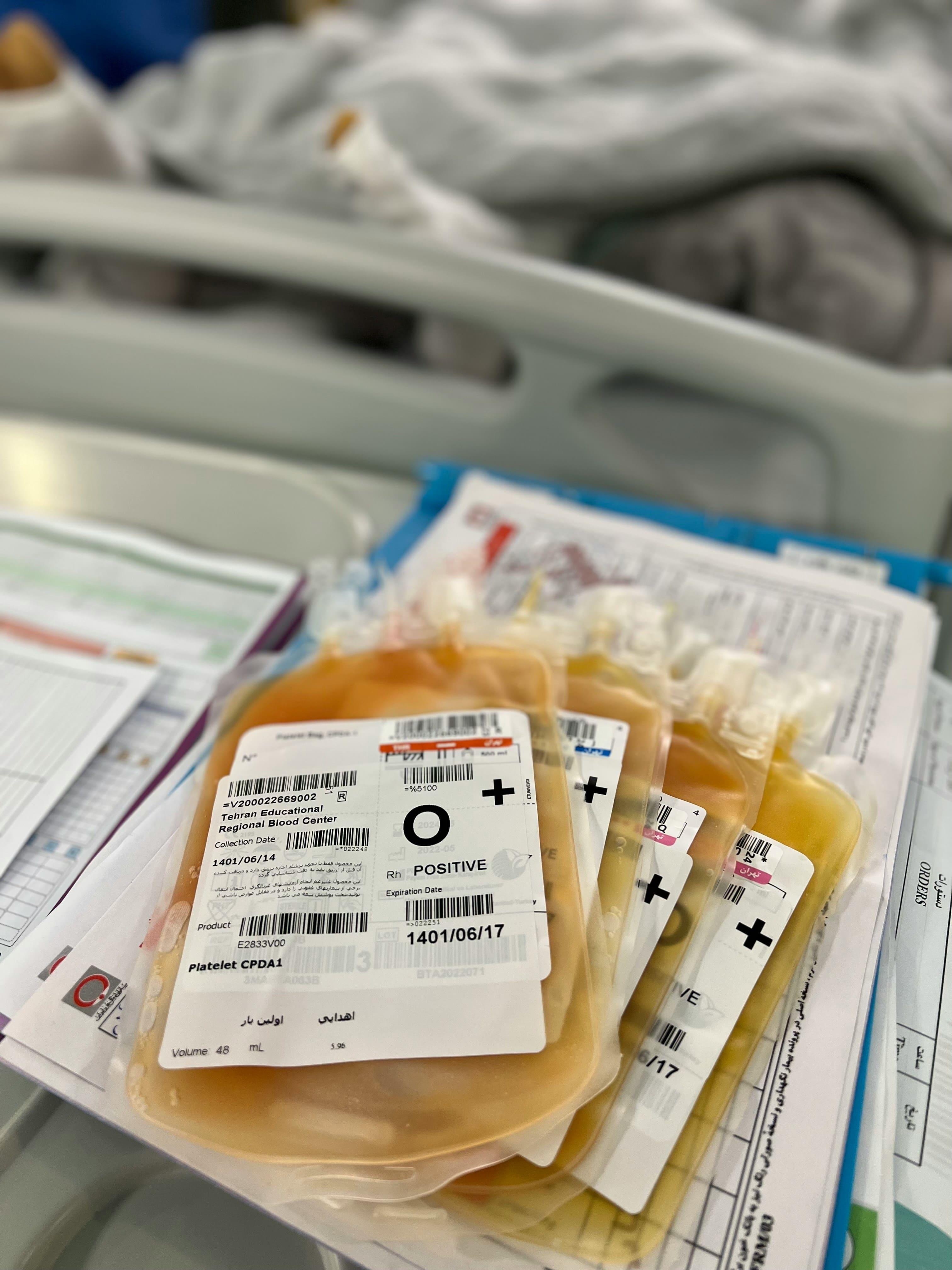 Blood bank transport